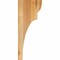 Ekena Millwork Yorktown Rough Sawn Corbel, Western Red Cedar, 6"W x 8"D x 20"H COR06X08X20YOR00RWR - alternate 3